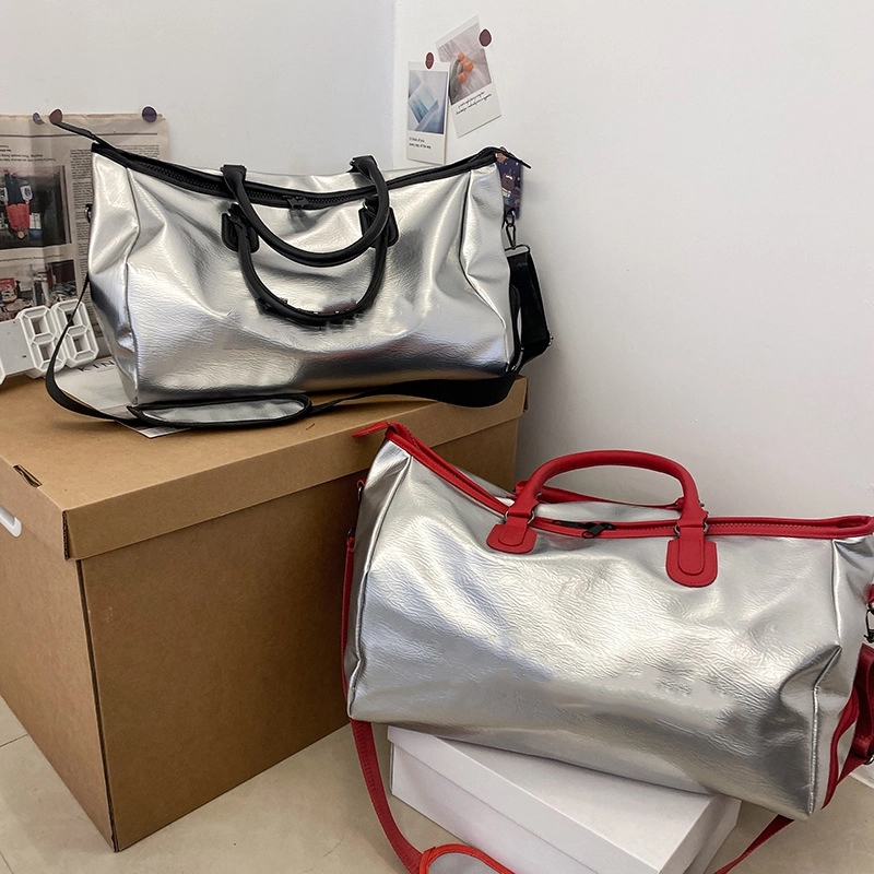 PU Travel Sports Duffel Bag & Yoga Gym Weekender Handbag 2