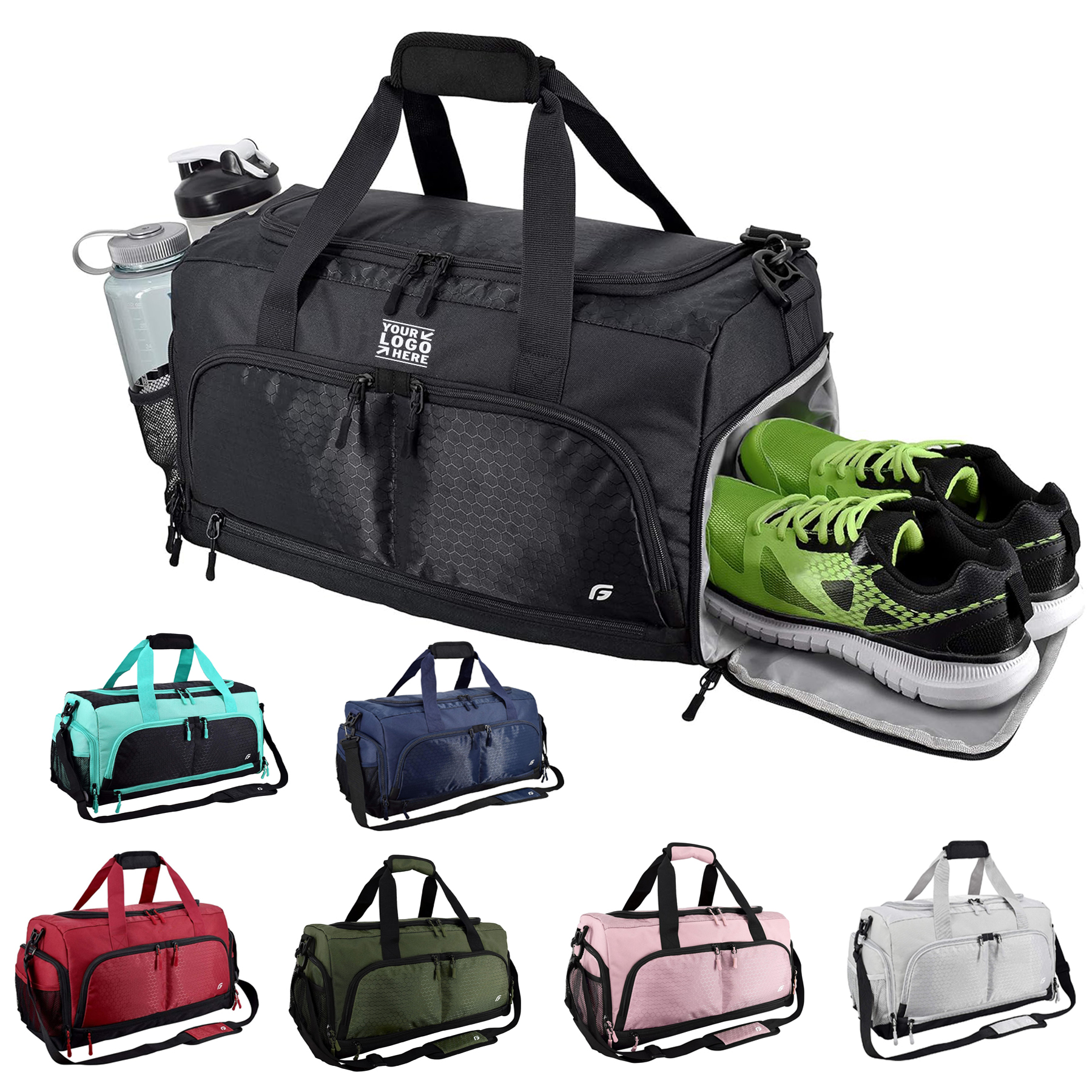 The Durable Crowdsource Designed Duffel Ultimate Gym Bag With 10 Optimal Compartment 2