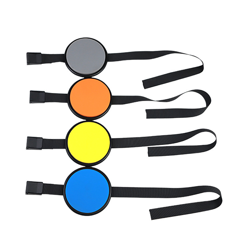 5.25" Practice Drum Pad With Straps 1