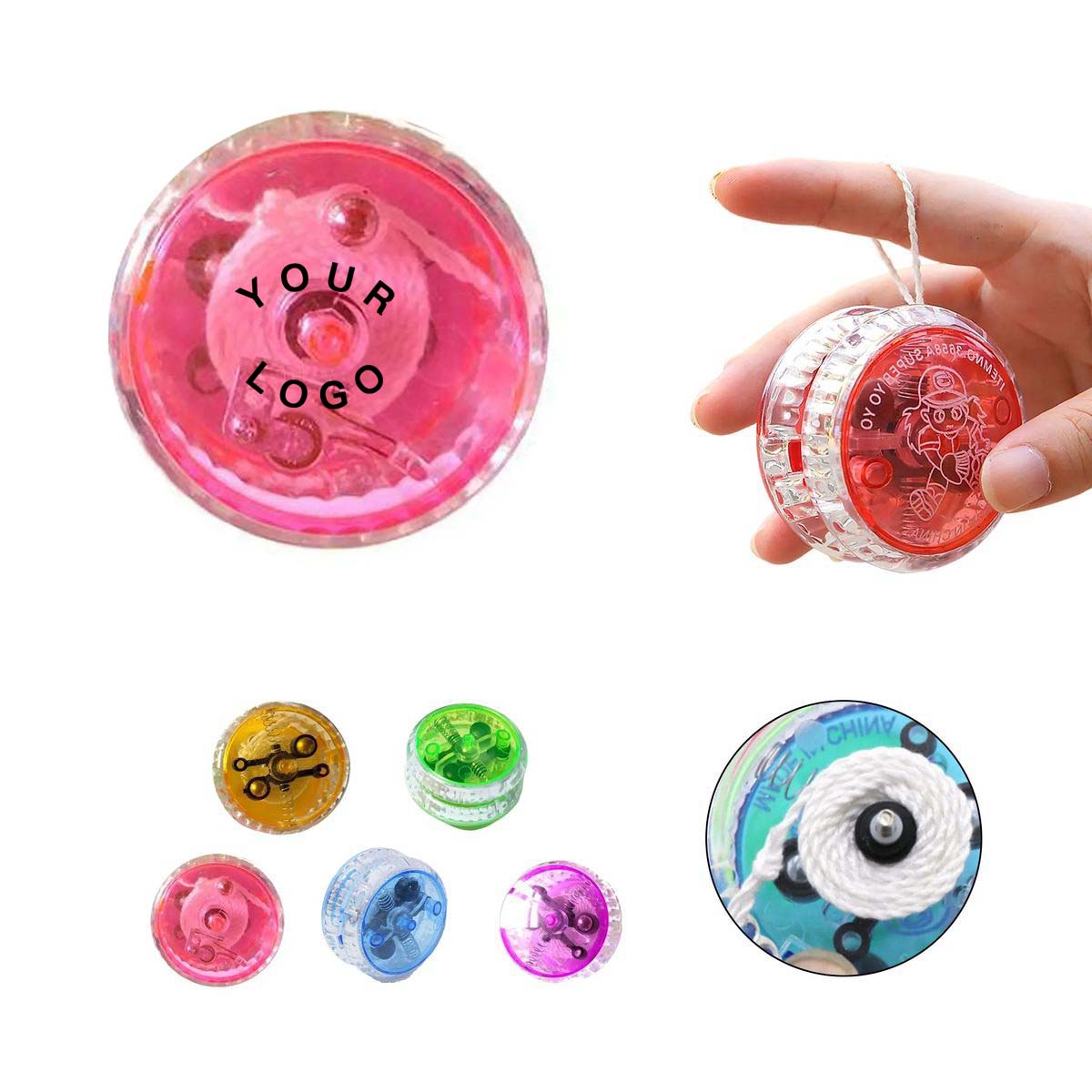 Glow Yo-Yo with Flashing Lights for Night Play 1