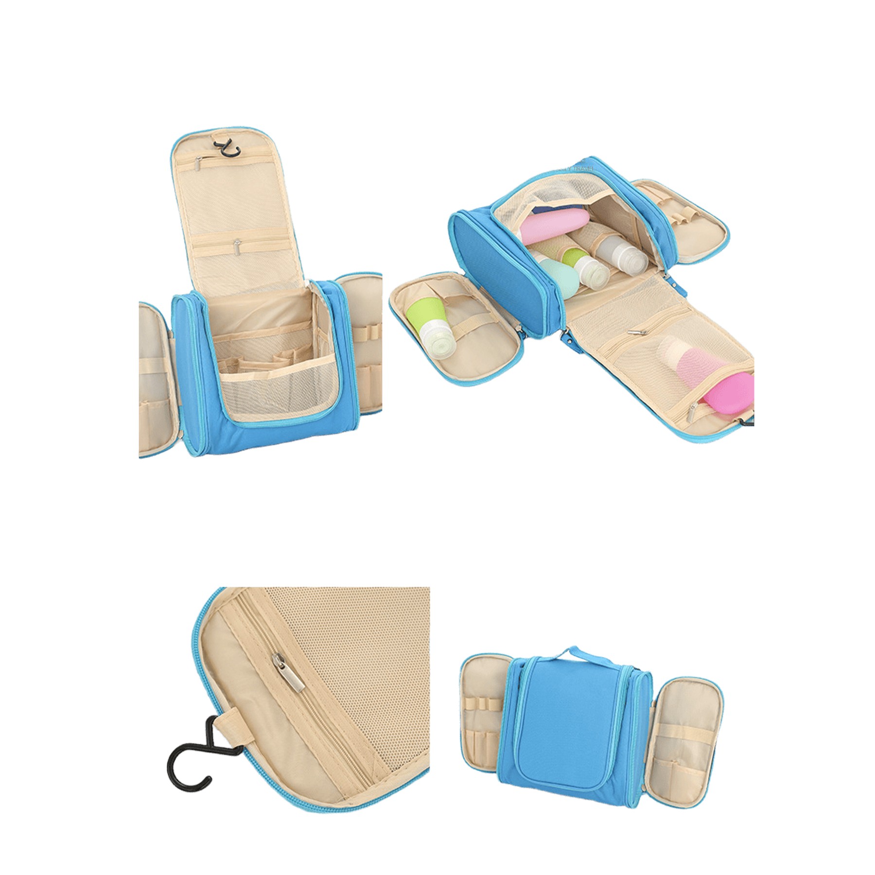 Dual-Opening Hook Travel Bag 3