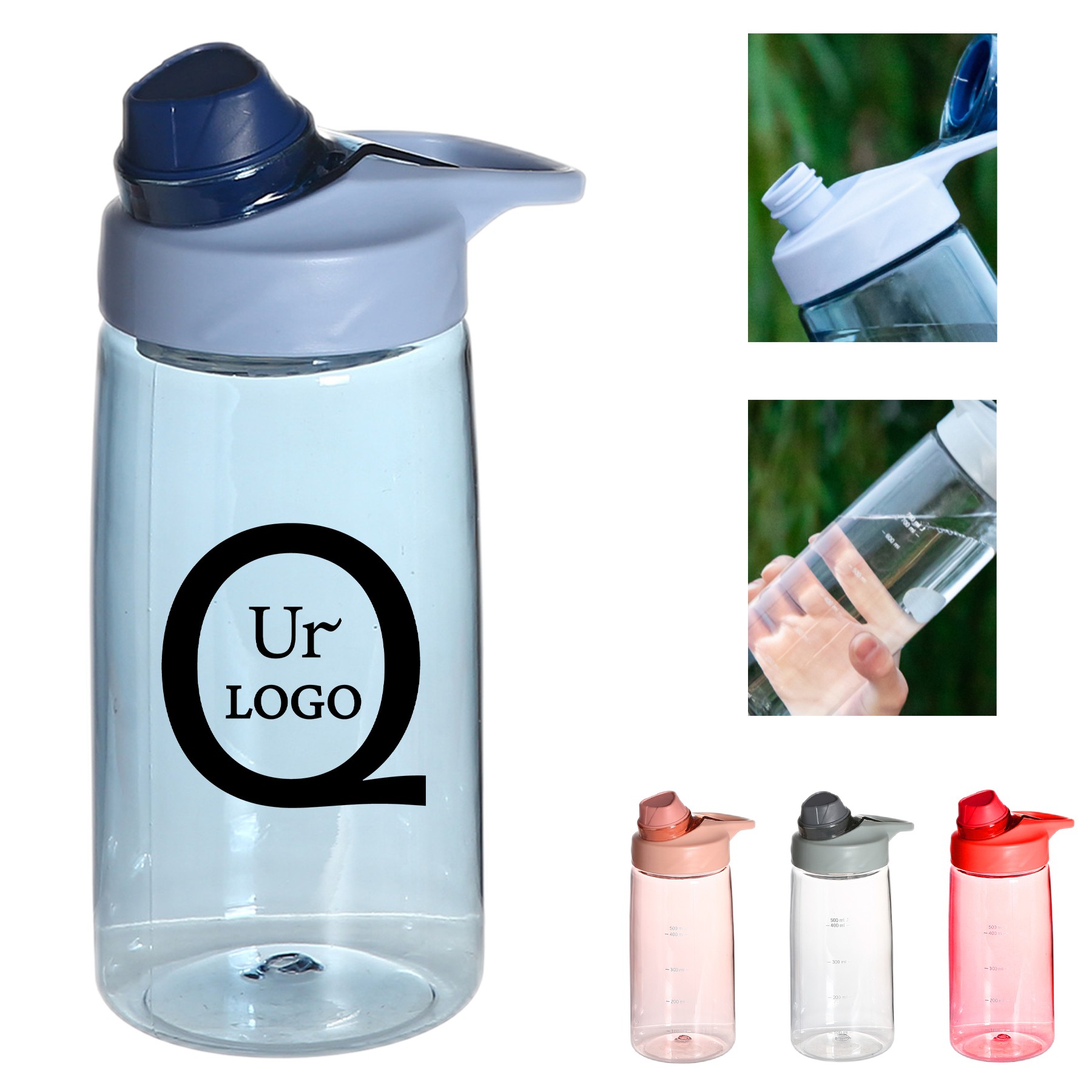 18.6Oz Tritan Water Bottle
