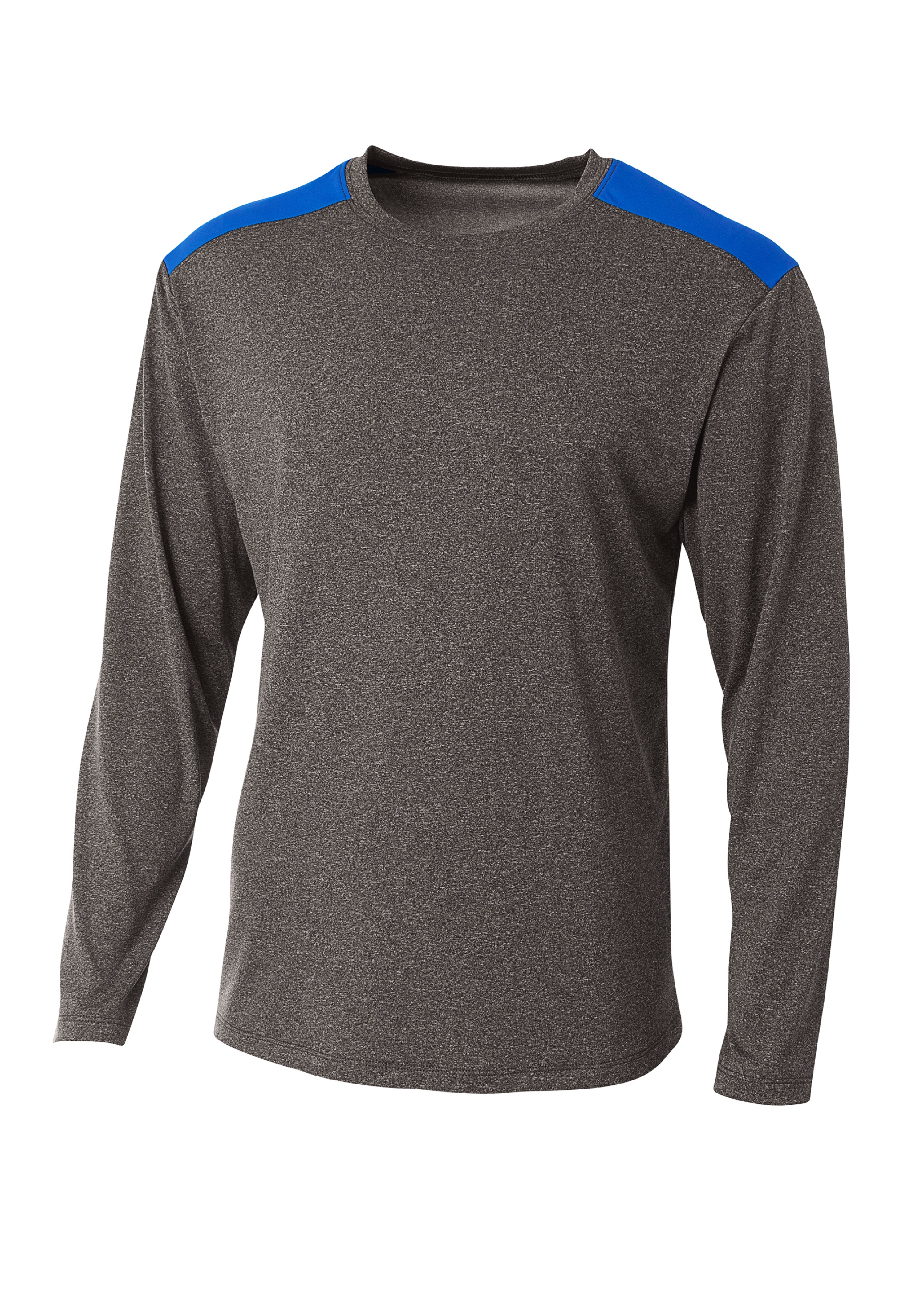 A4 Tourney Heather Long Sleeve Tee 1