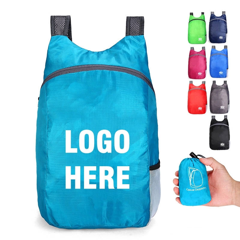 Custom Water Resistant Lightweight Packable Backpack 1
