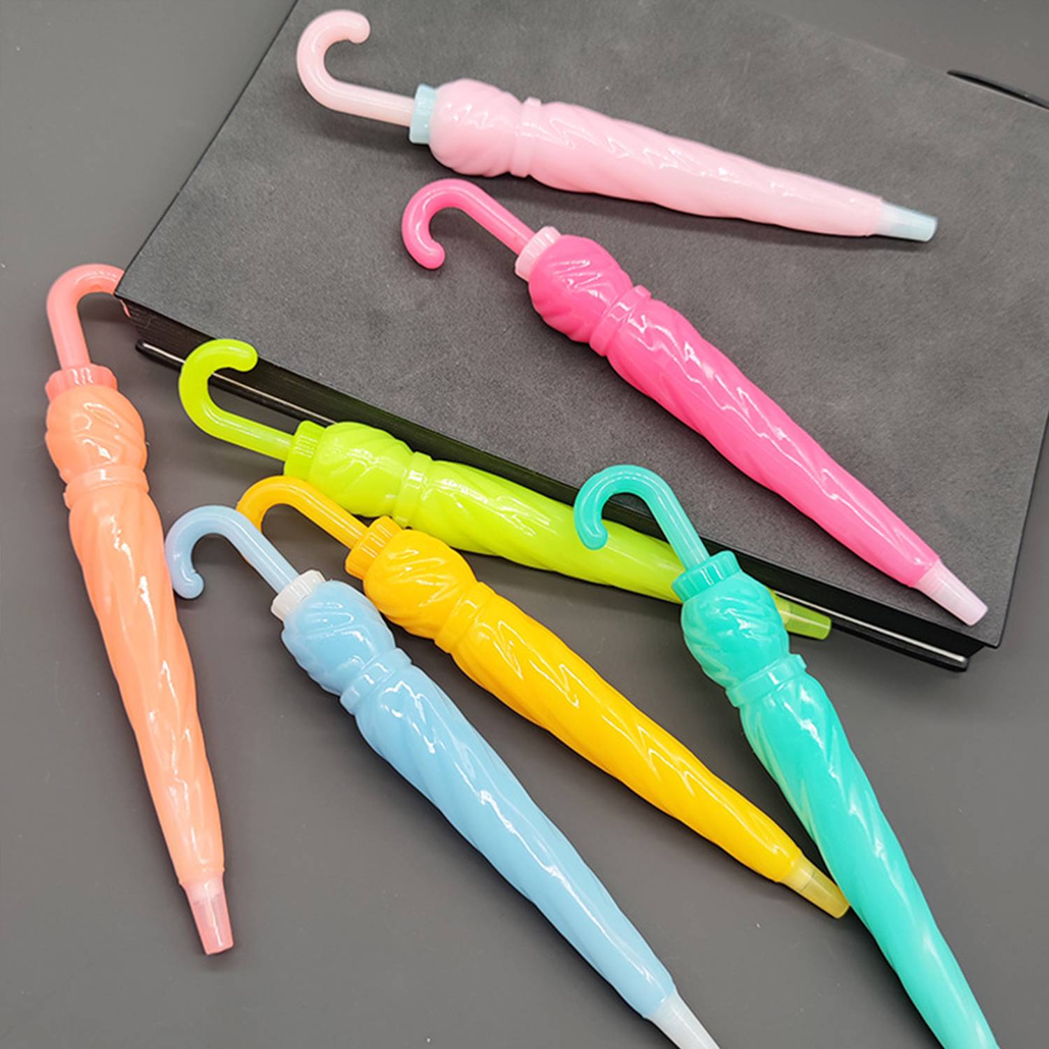 Cute cartoon umbrella shaped ballpoint pen 4