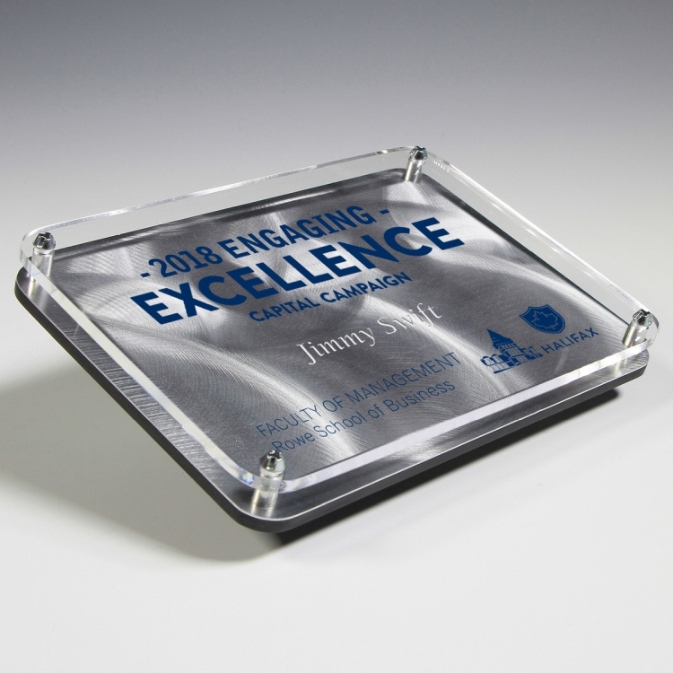 Spirit Floating Award - Screen Printed - (7" x 5" x 11/18") 6