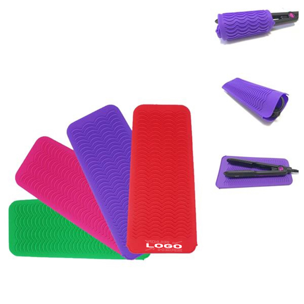 Heat Proof Silicone Mat Pouch For Hair Tools 4