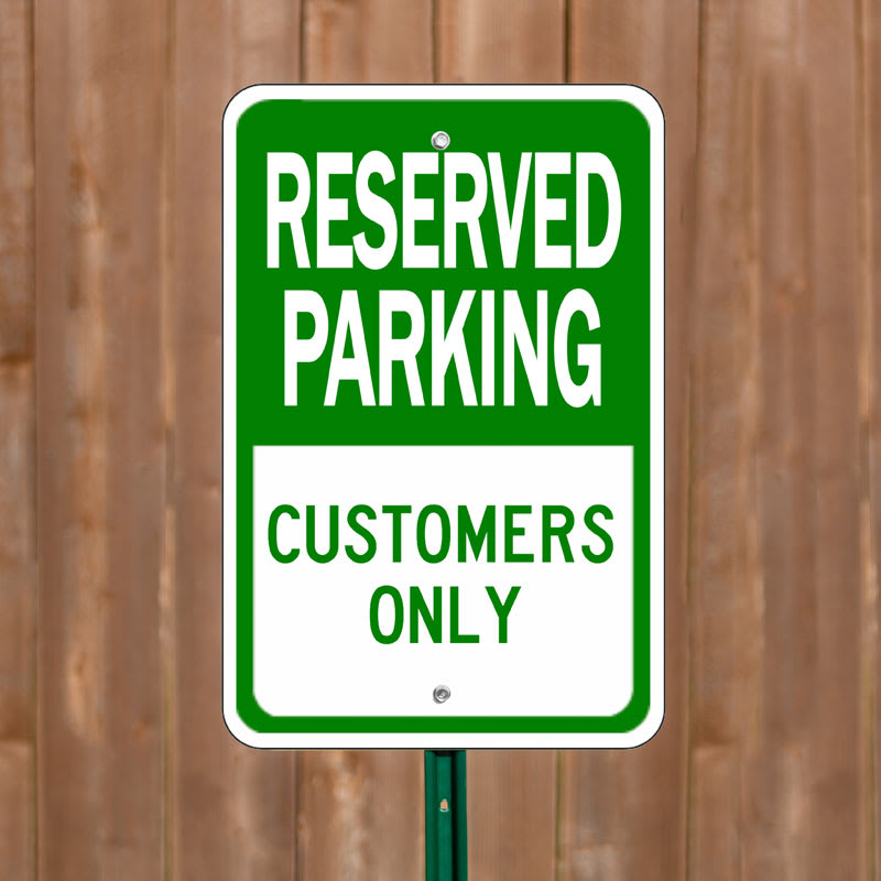 Custom Parking Signs 7