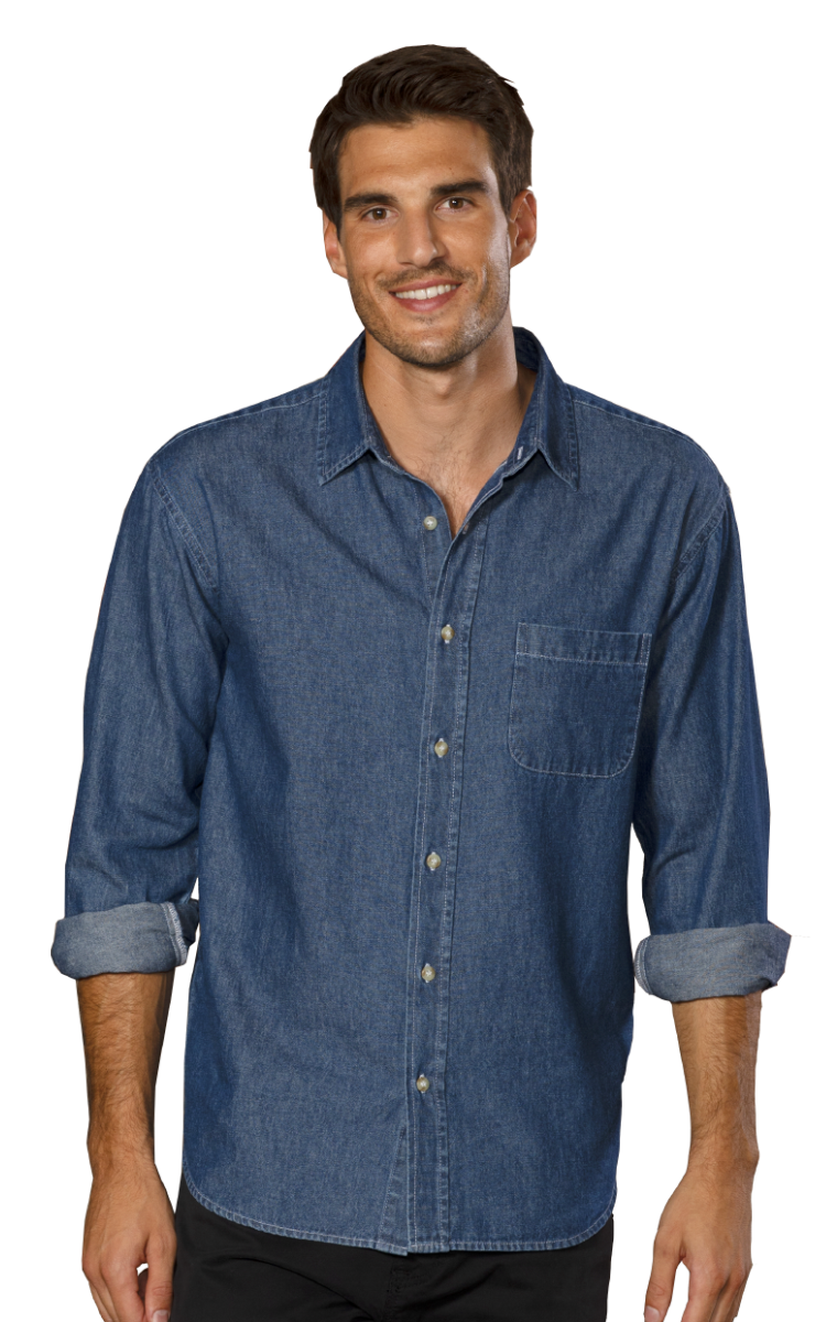 Men's L/S Untucked Denim 2