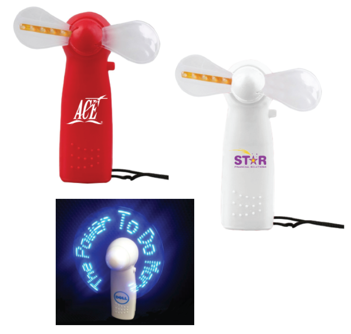 Handheld Portable LED Light-Up Fan 3