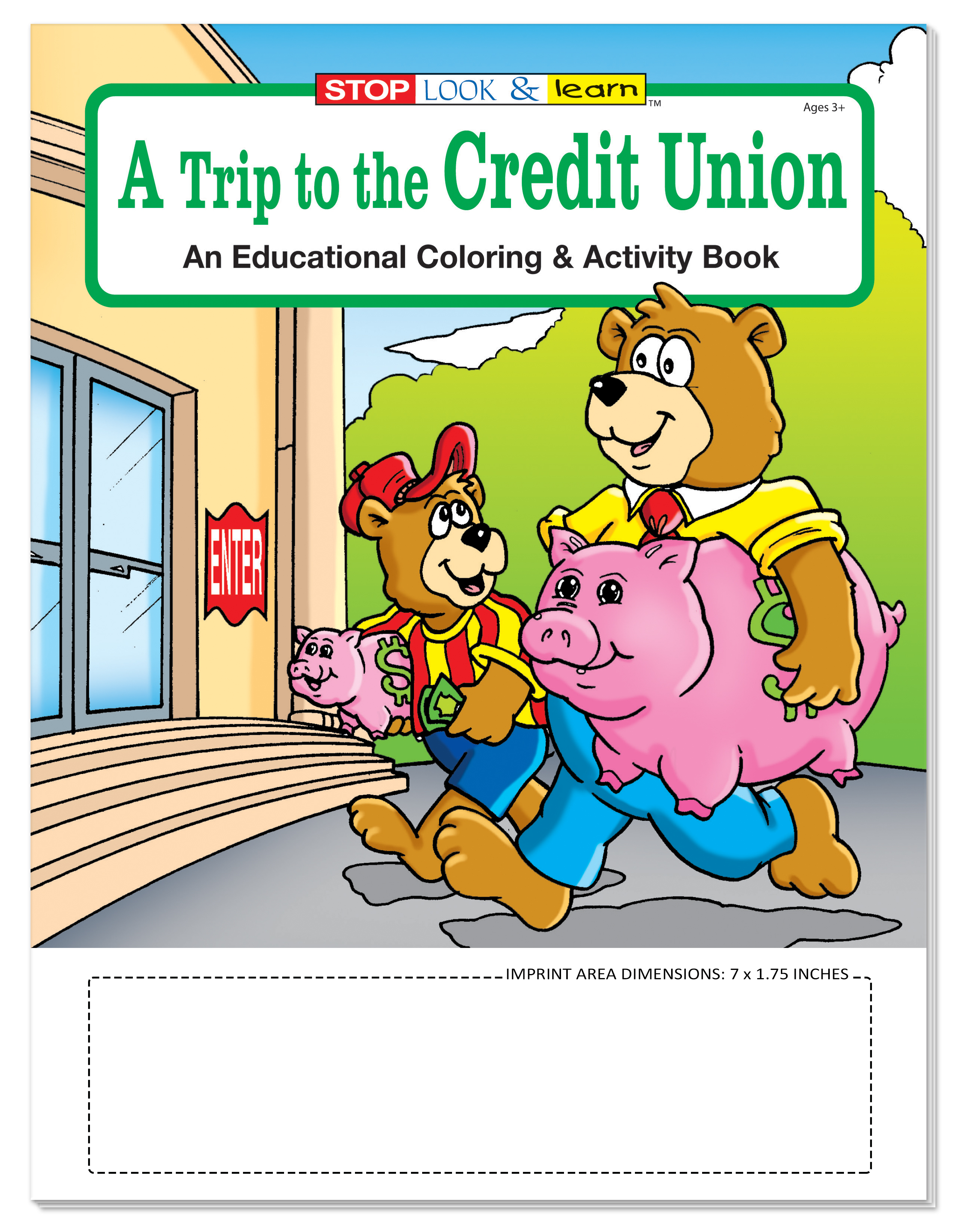 COLORING BOOK - A Trip to the Credit Union Coloring & Activity Book 4