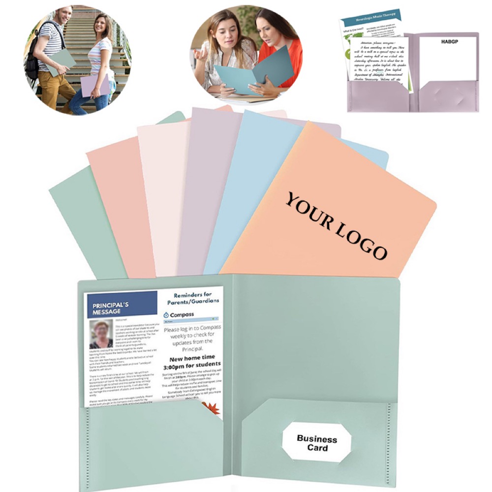 Plastic Folder With Pockets 2