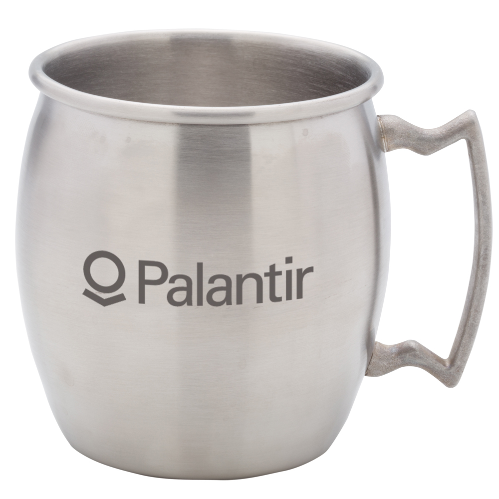 19 Oz. Moscow Mule Brushed Stainless Steel Mug 2