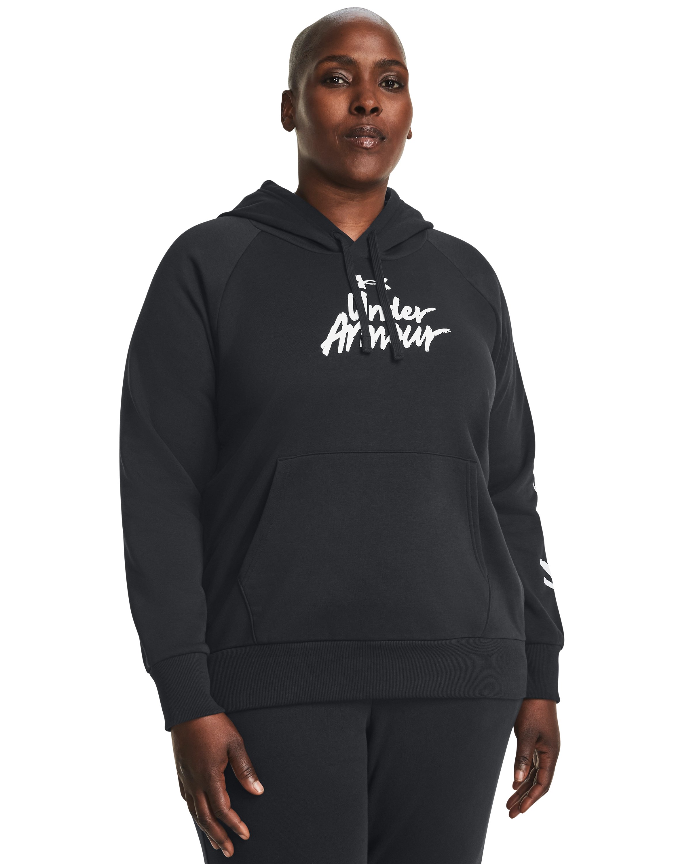 Women's UA Rival Fleece Big Logo Hoodie  1