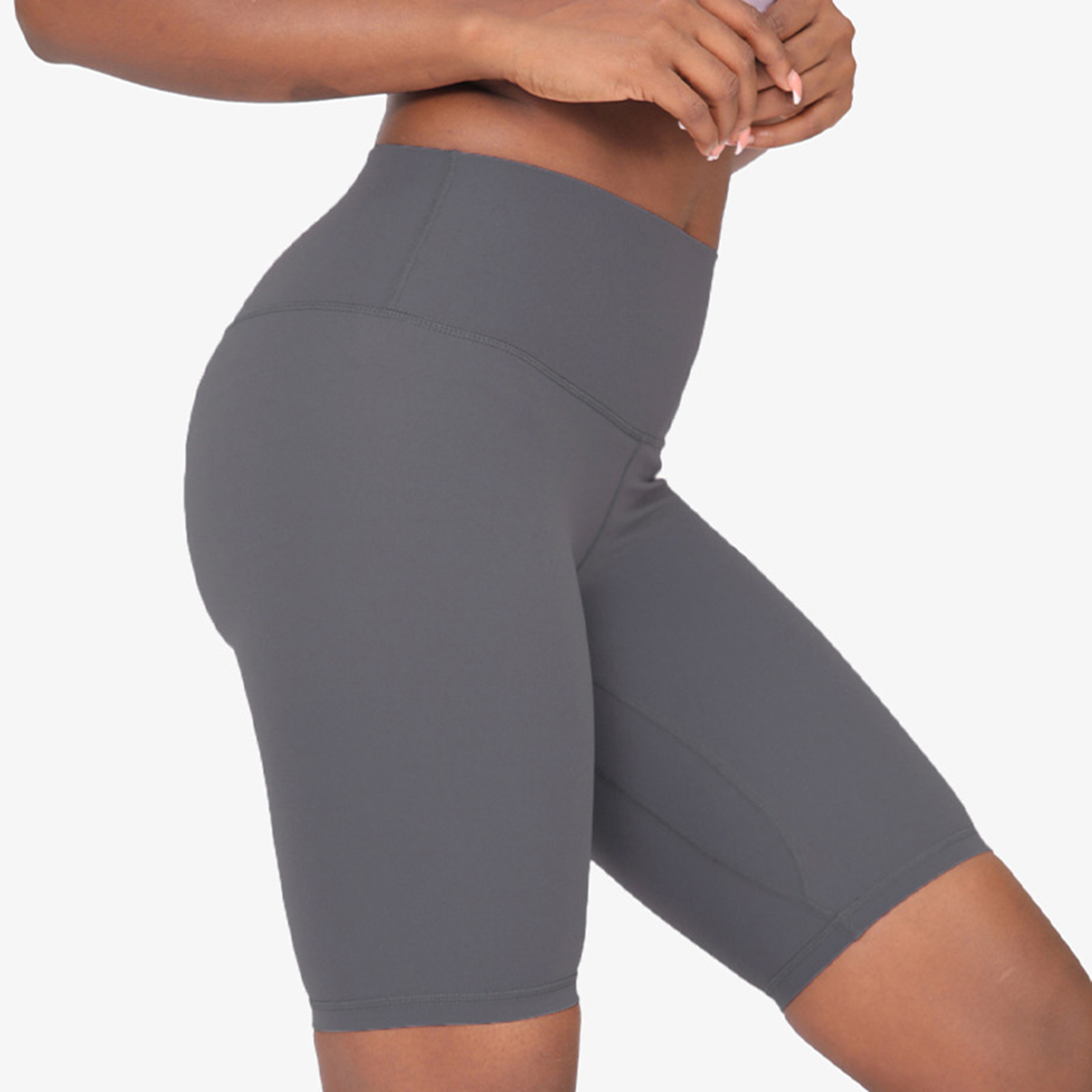 Workout High Waist Biker Shorts 4