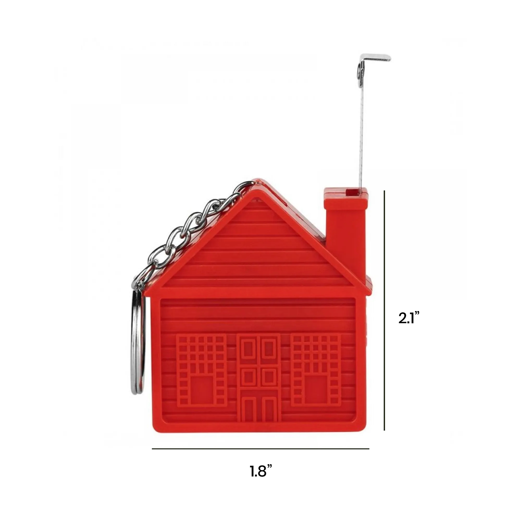 House Measuring Tape Keychain 10