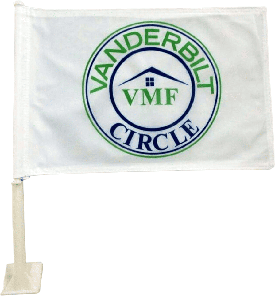 Car Flag DOUBLE SIDED Premium Polyester - Custom Printed 22
