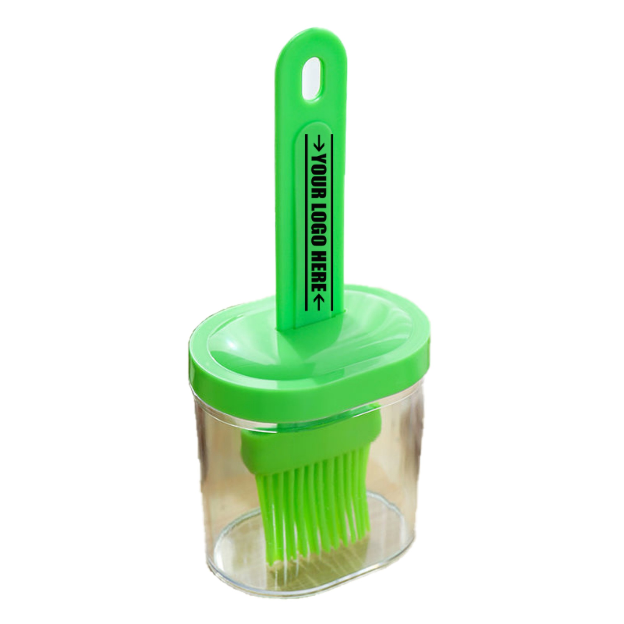 Silicone BBQ brush with Oil Bottle 2