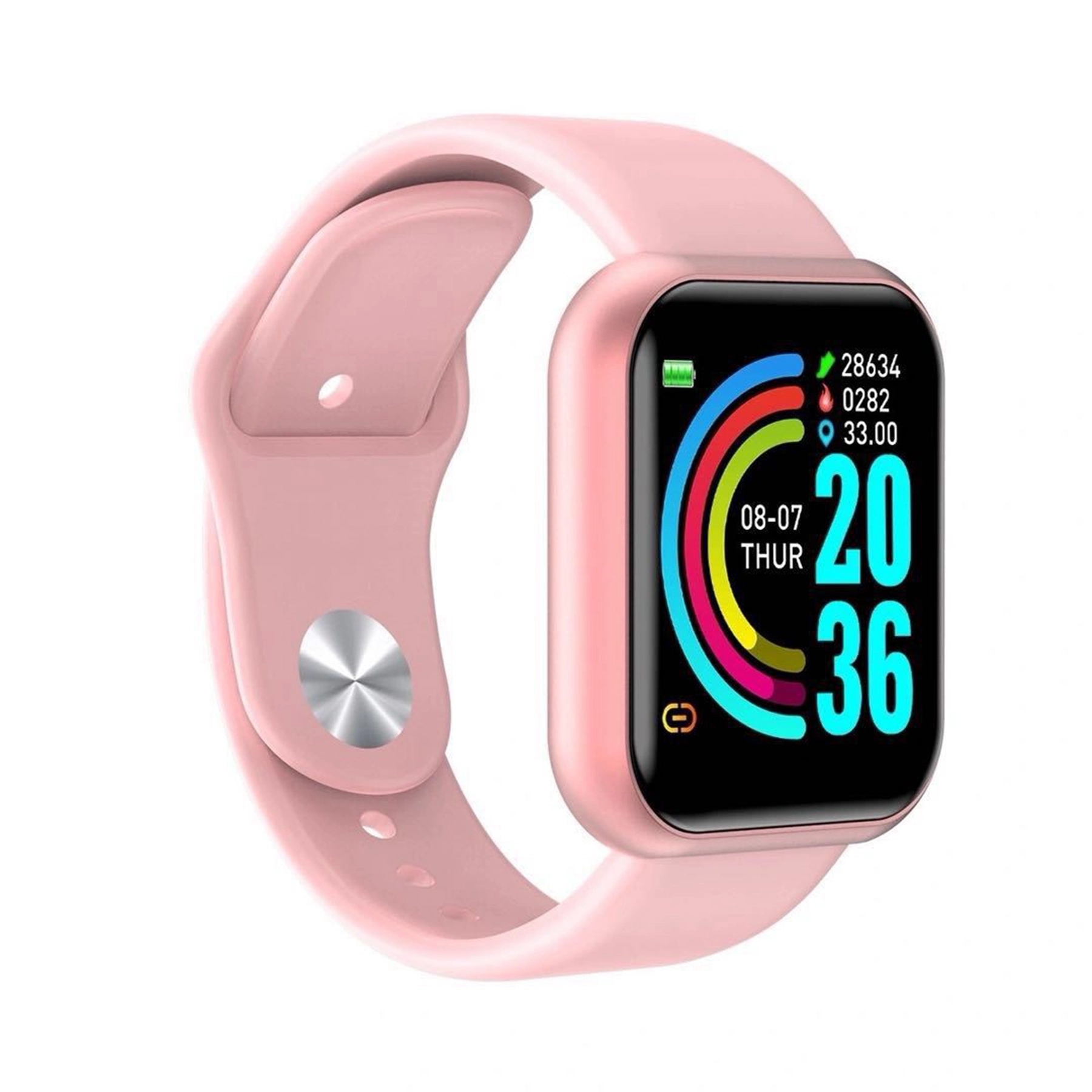 Y68 Smart Heart Rate Monitor Blood Pressure Bracelet 2