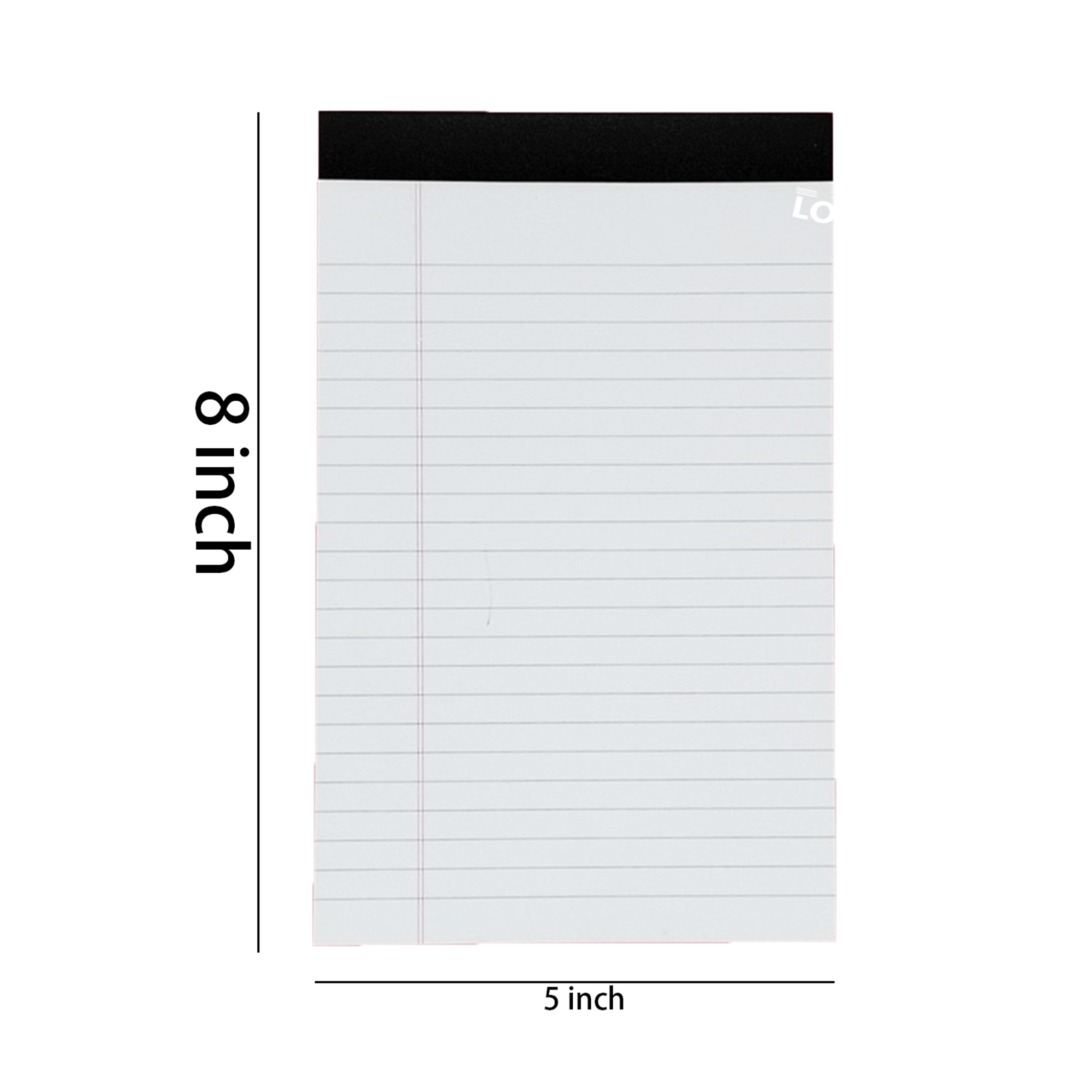 A5 Perforated Notepad - 50 Lined Sheets 1