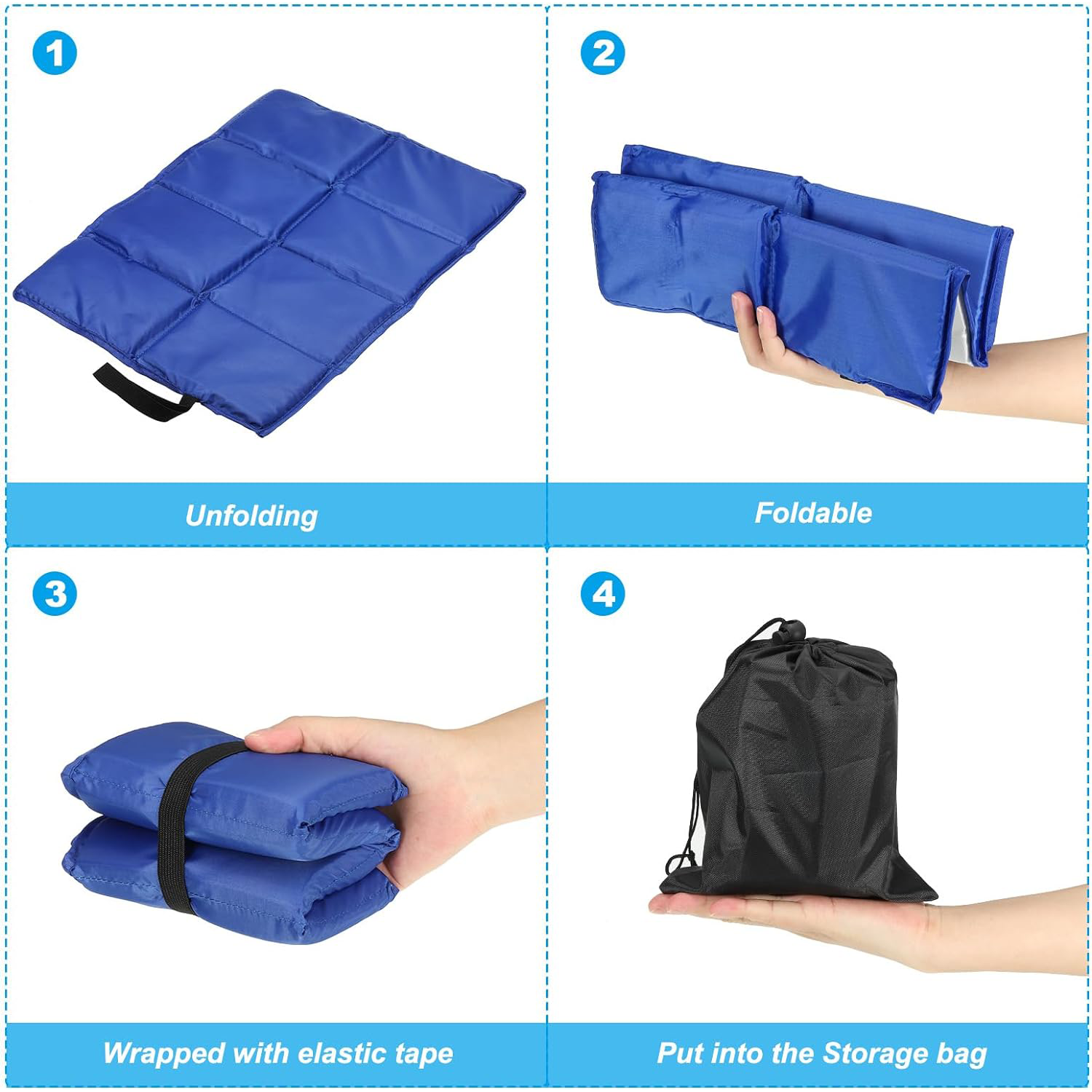 Outdoor Folding Foam Seat Cushion 6