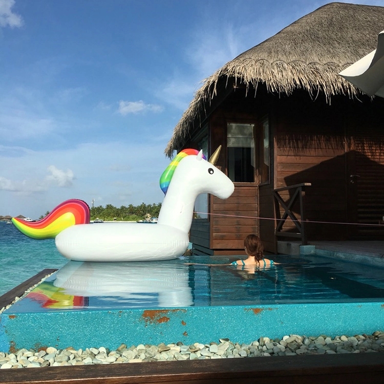 Giant Unicorn Inflatable Pool Float 4