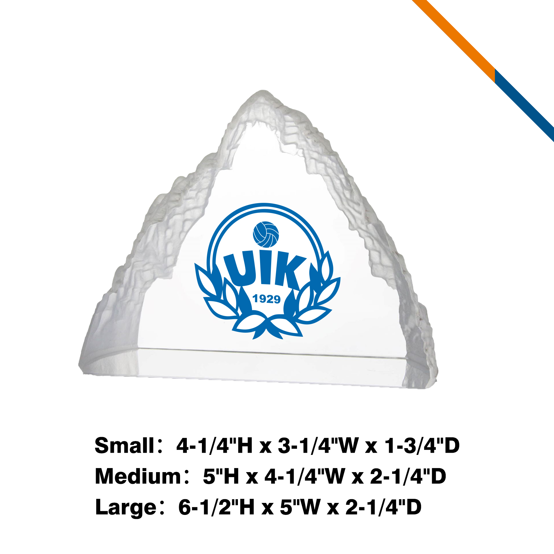 Heraton Iceberg Glass Award 5