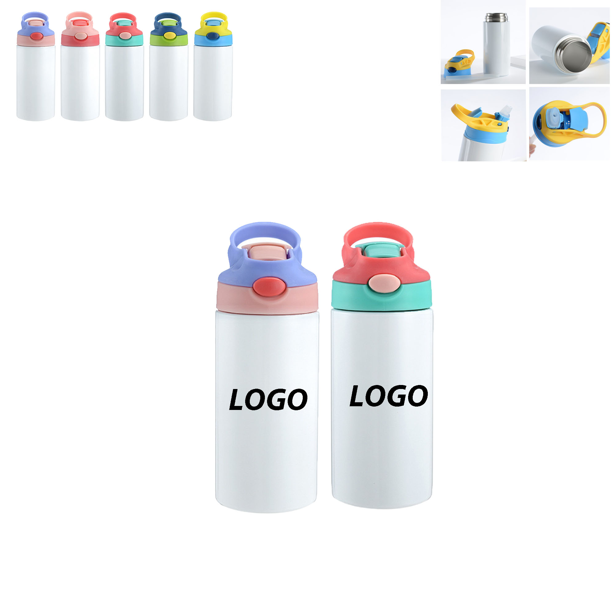 MOQ 50 pcs 12oz Sublimation Blank Kid Cup 1