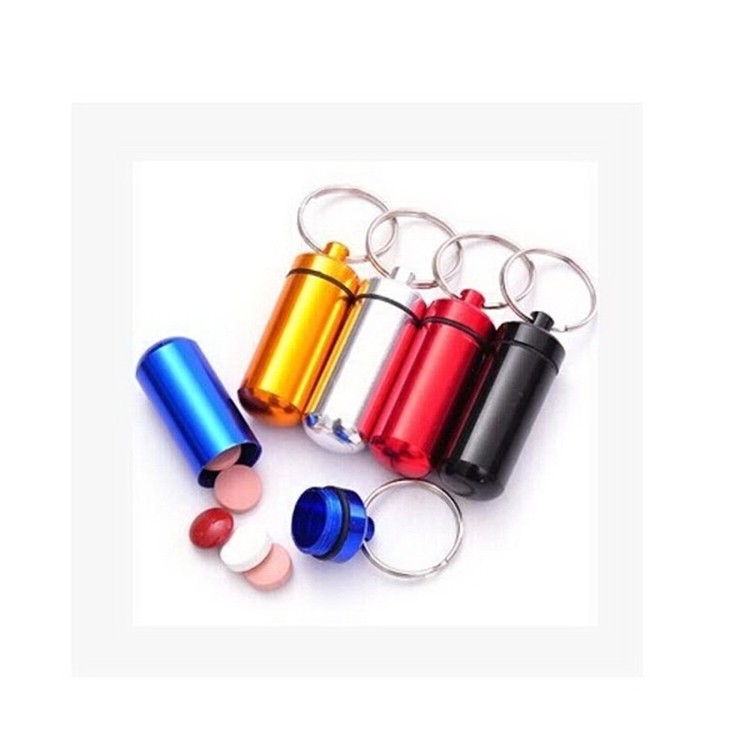 Outdoor Pill Case With Keychain 2