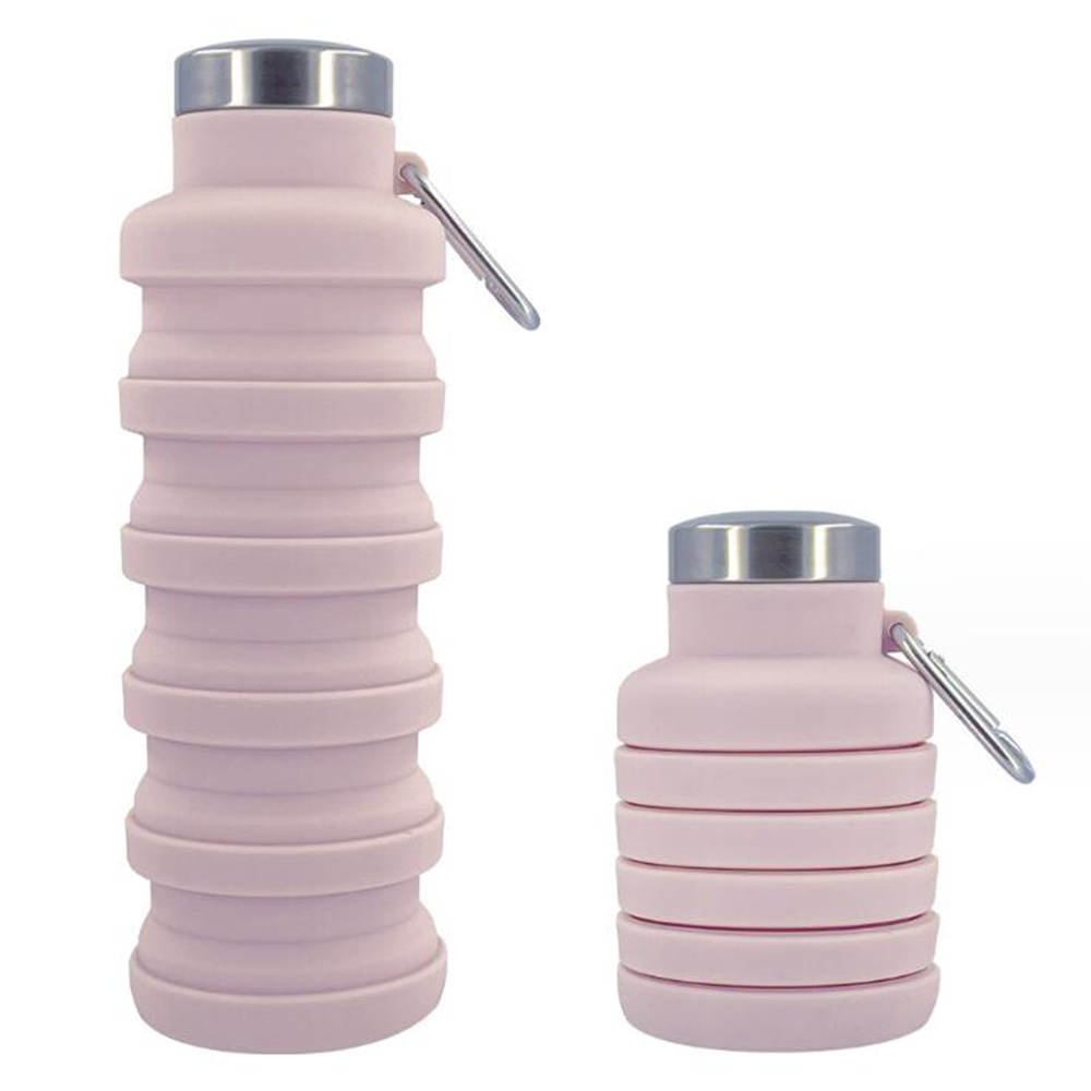 18 Oz Foldable Silicone Water Bottle 5