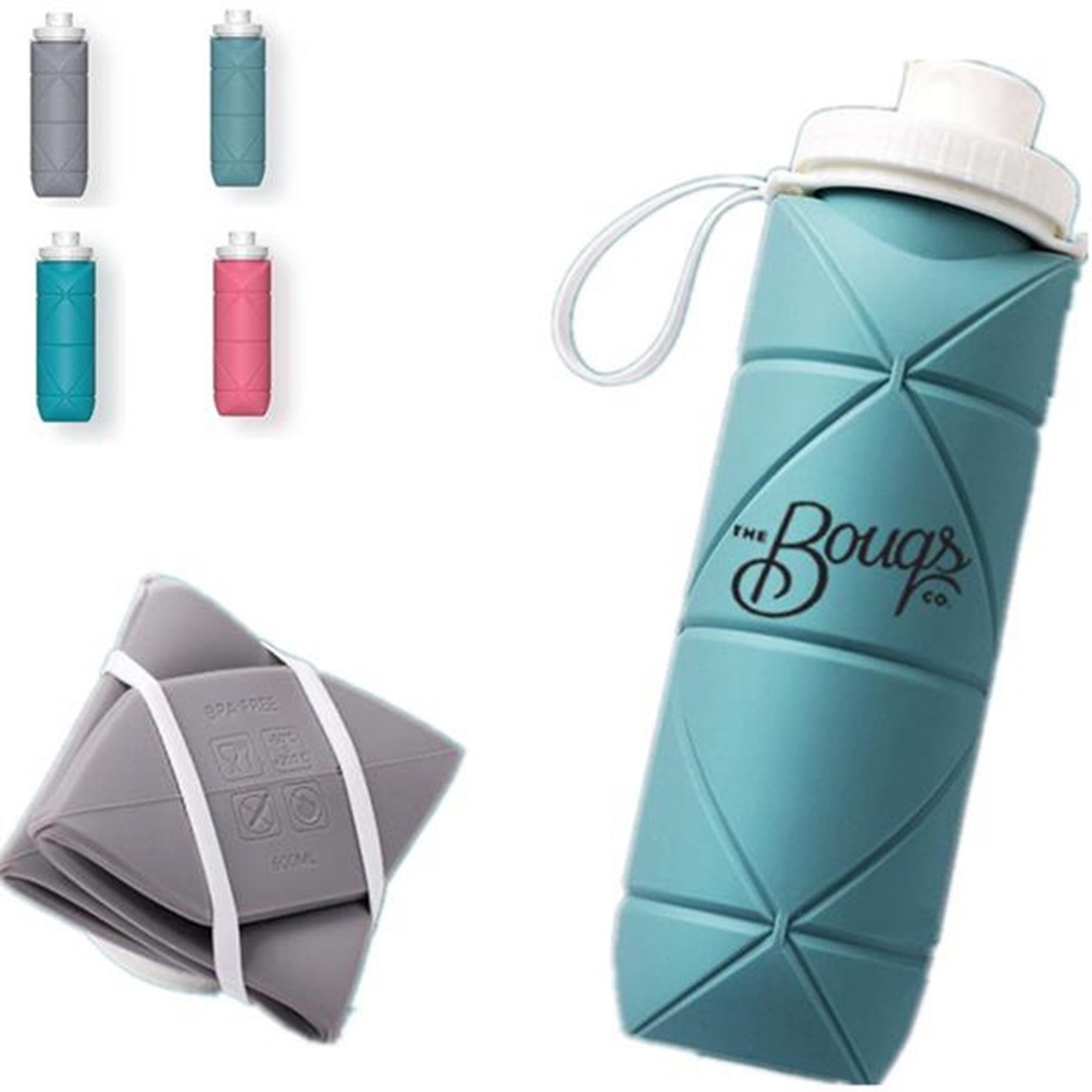 Collapsible Silicone Water Bottle 3