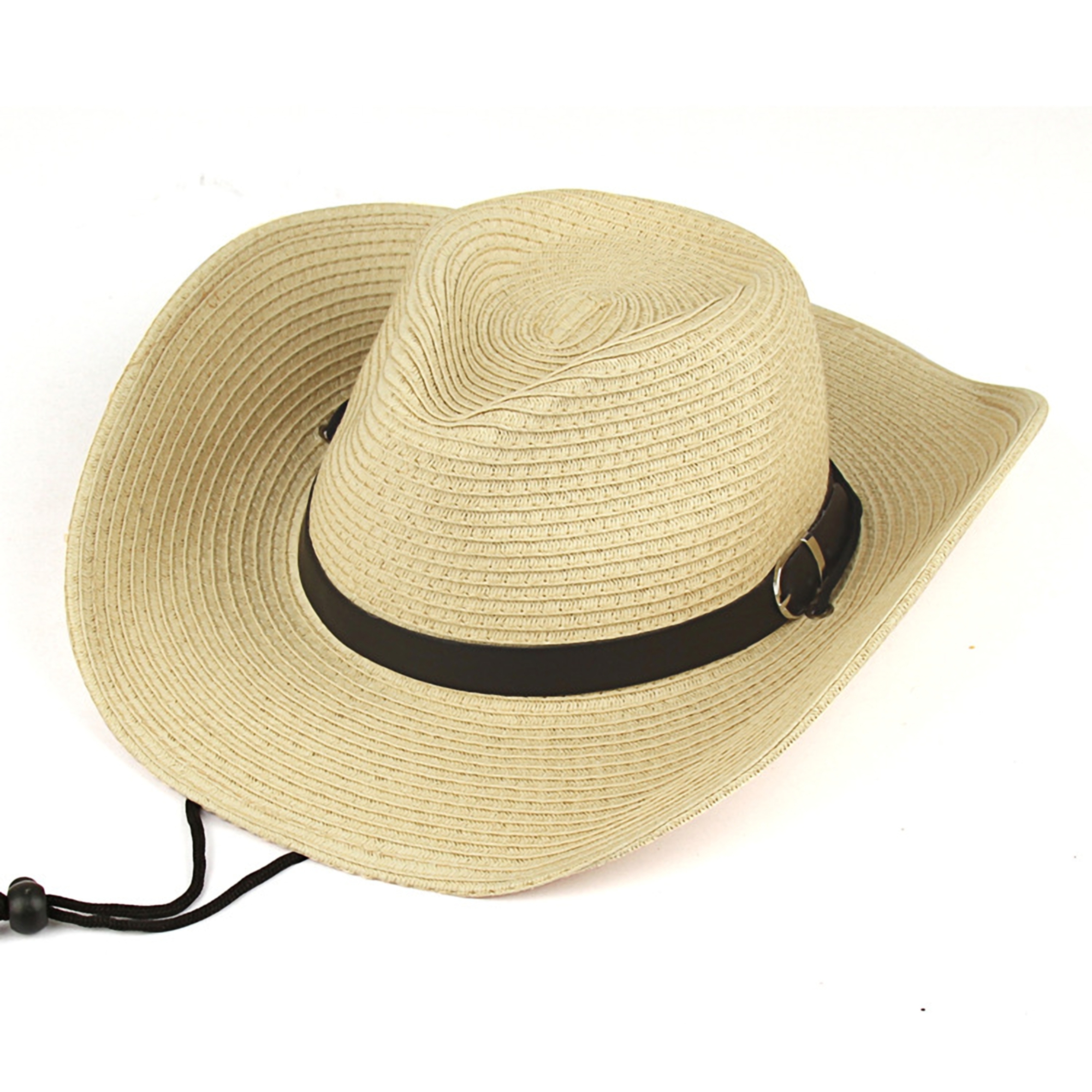 Straw Cowboy Hat w/Customizable Band 5
