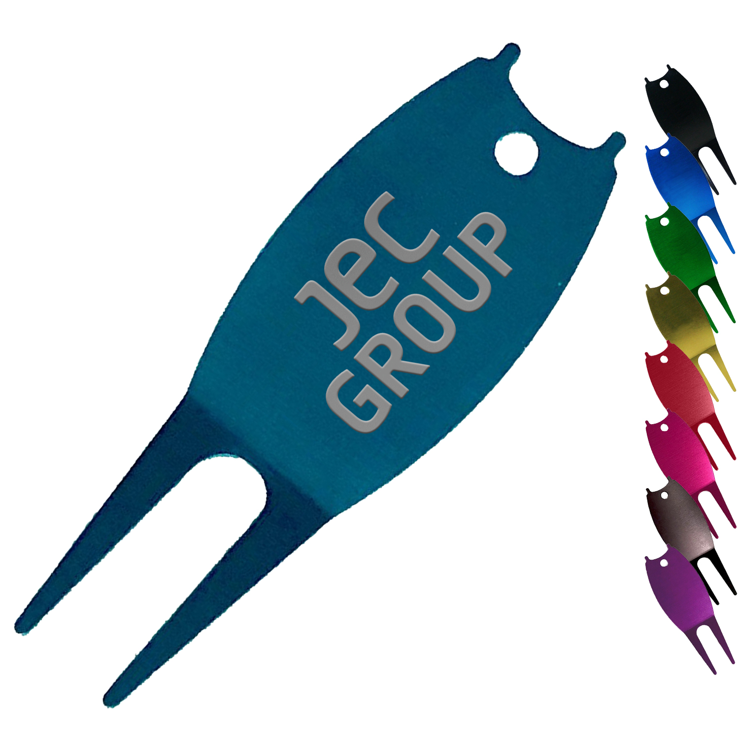 Aluminum Laser Engraved Divot Tool 1