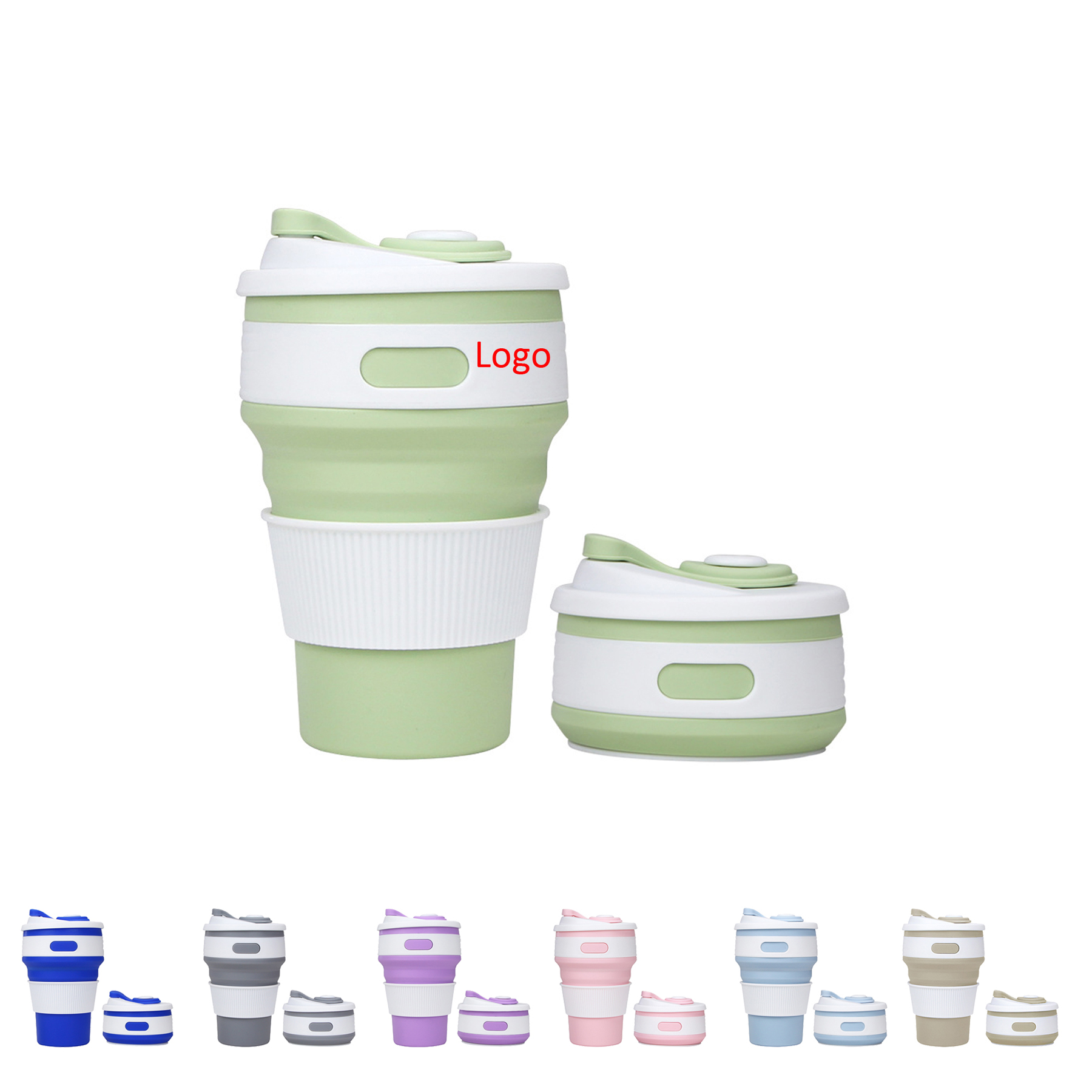 12oz Travel Collapsible Cups 5