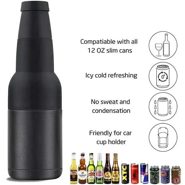 Assembly Slim Beer Holder Bottle and Can Cooler 4