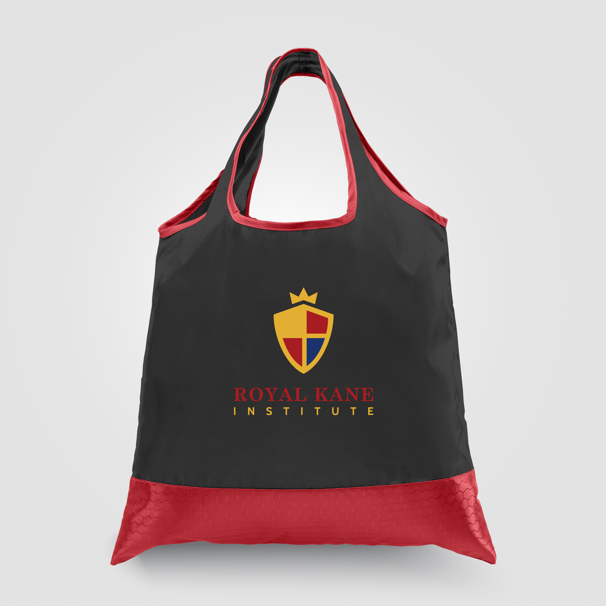 Zurich - Foldaway Shopping Tote Bag - 210D Polyester, 420D RipStop Trim 11