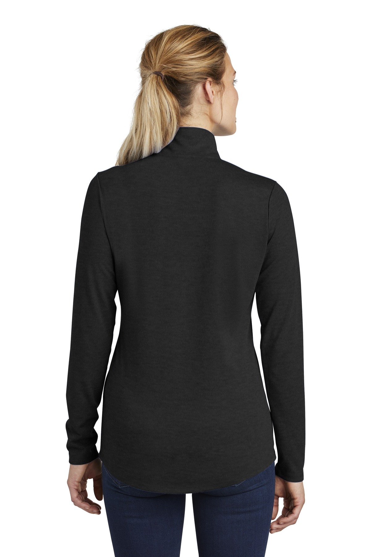 Women's PosiCharge Tri-Blend Wicking 1/4-Zip Pullover