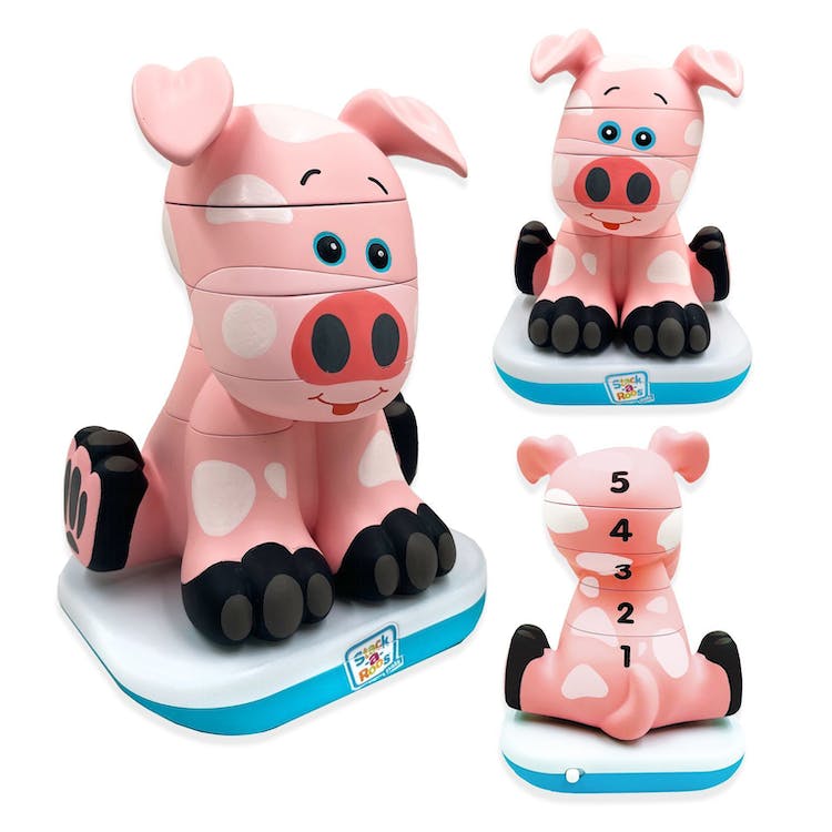 Infant Stacking Toys - Farm Animals 3 Pack 2