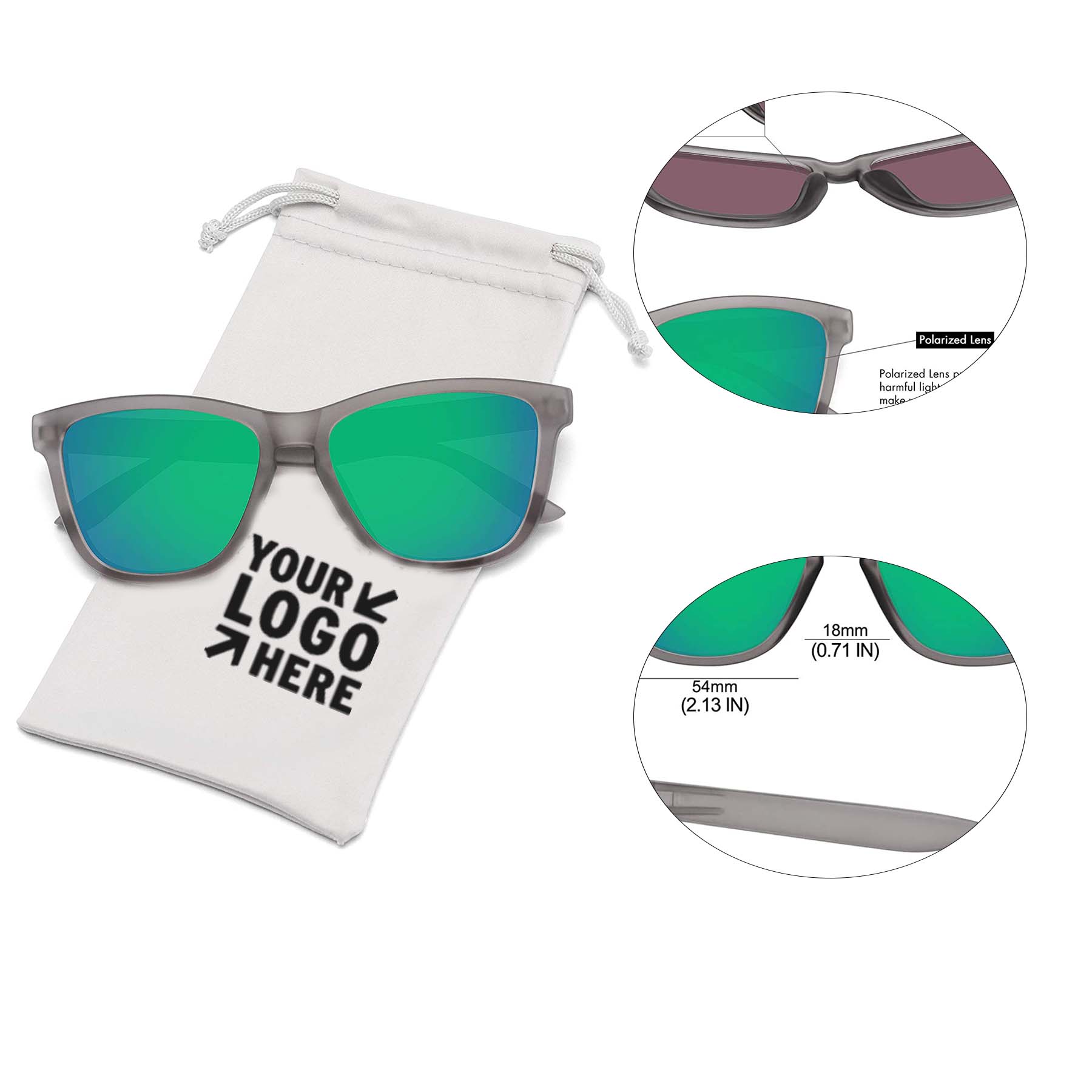 Polarized Sunglasses for Women Men 2
