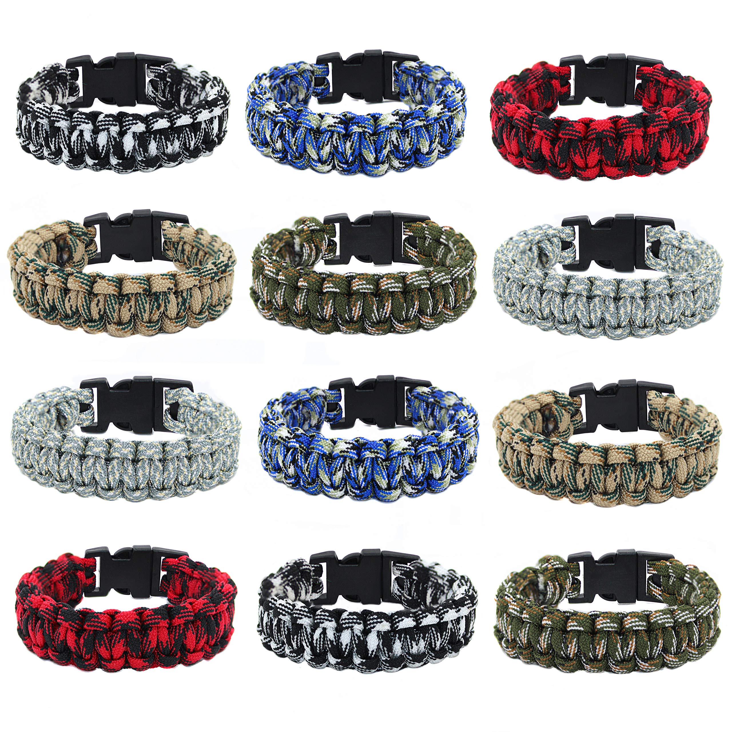 Survival Paracord Bracelet for Camping and Hiking 4