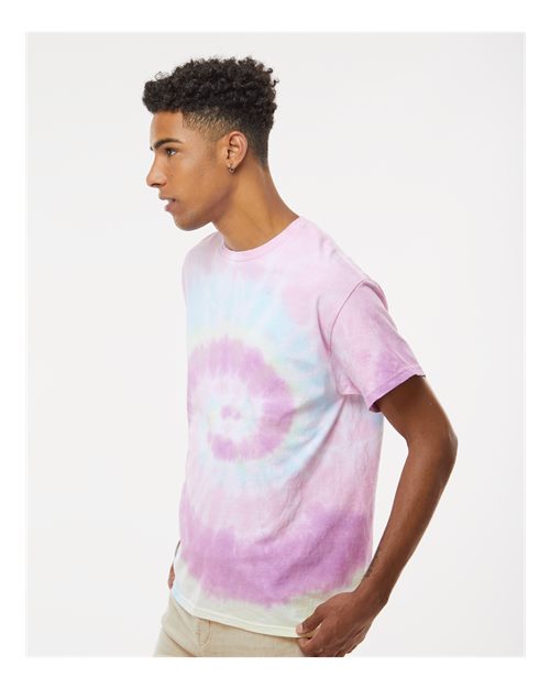Unisex Multi-Color Tie-Dyed T-Shirt - 1000 216