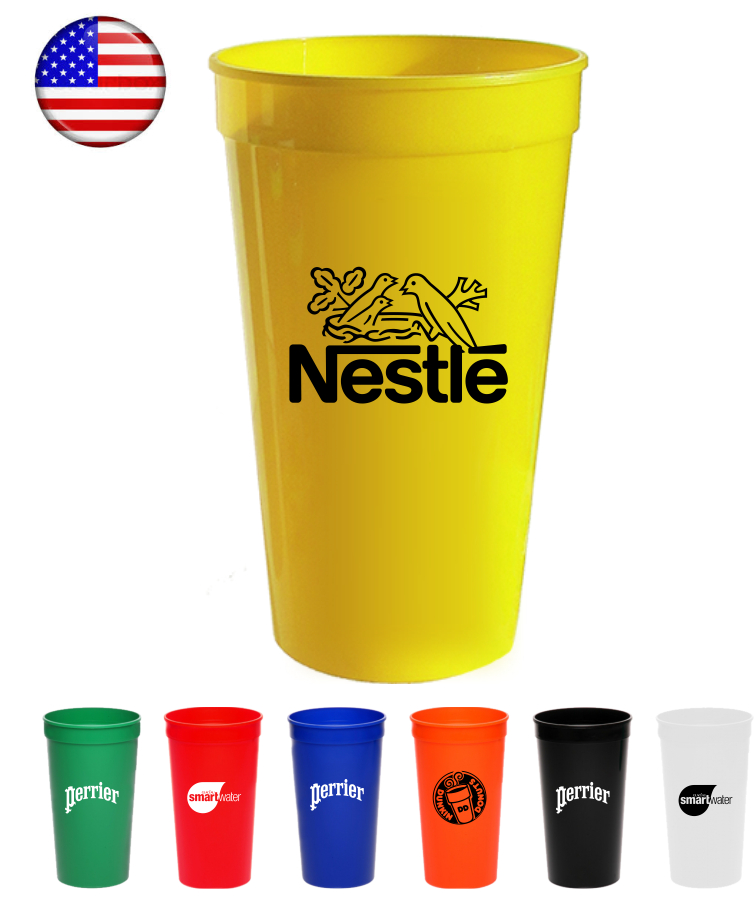 USA Made 32 Oz. Large Stadium Cups 1