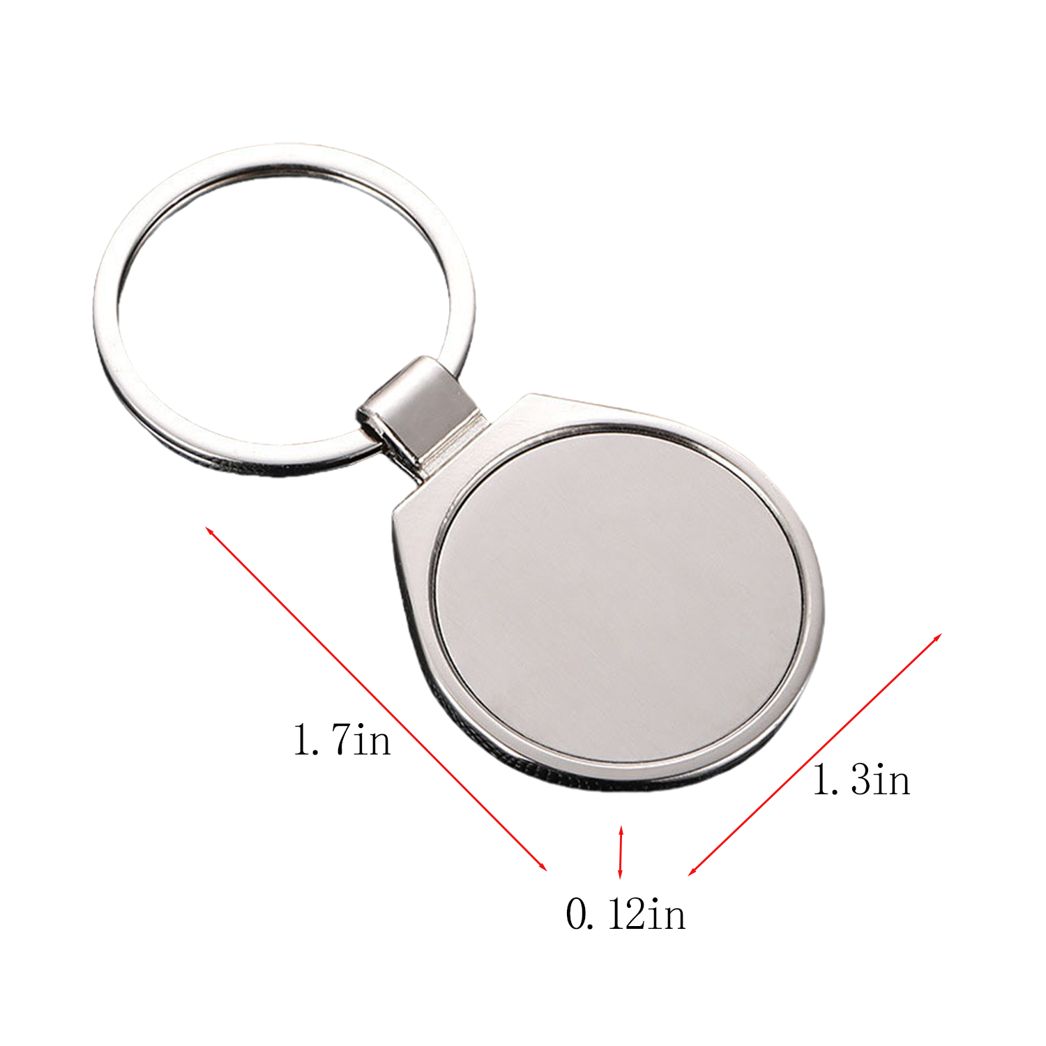Zinc Alloy Car Keychain 2
