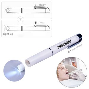 Compact LED Inspection Light For Oral And Ear Checks With Clip 15