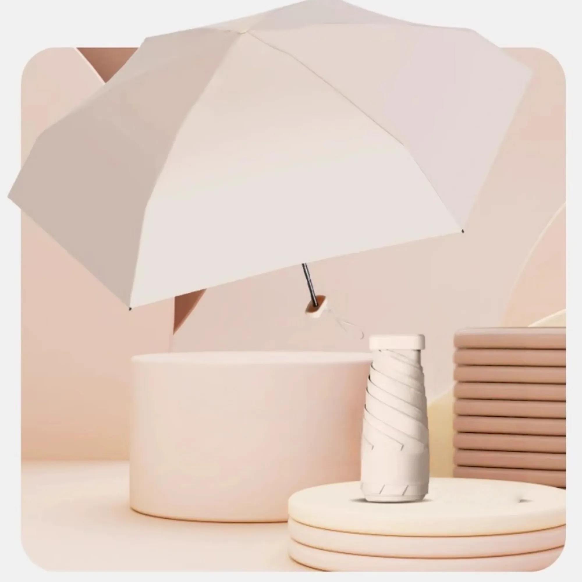 Mini Pocket Umbrella With Case 8
