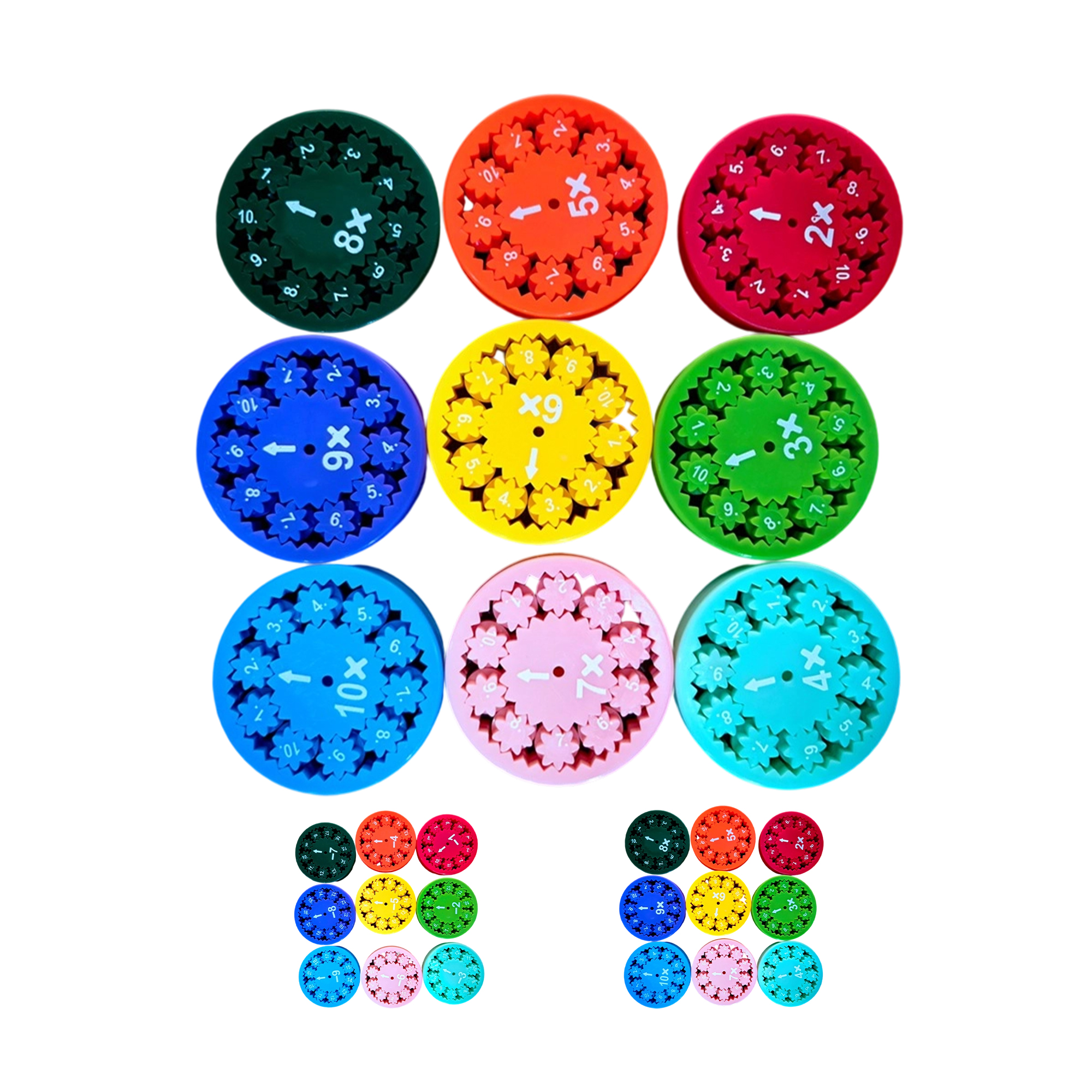 Educational Math Fidget Spinner Multiplication Learning Tool 4