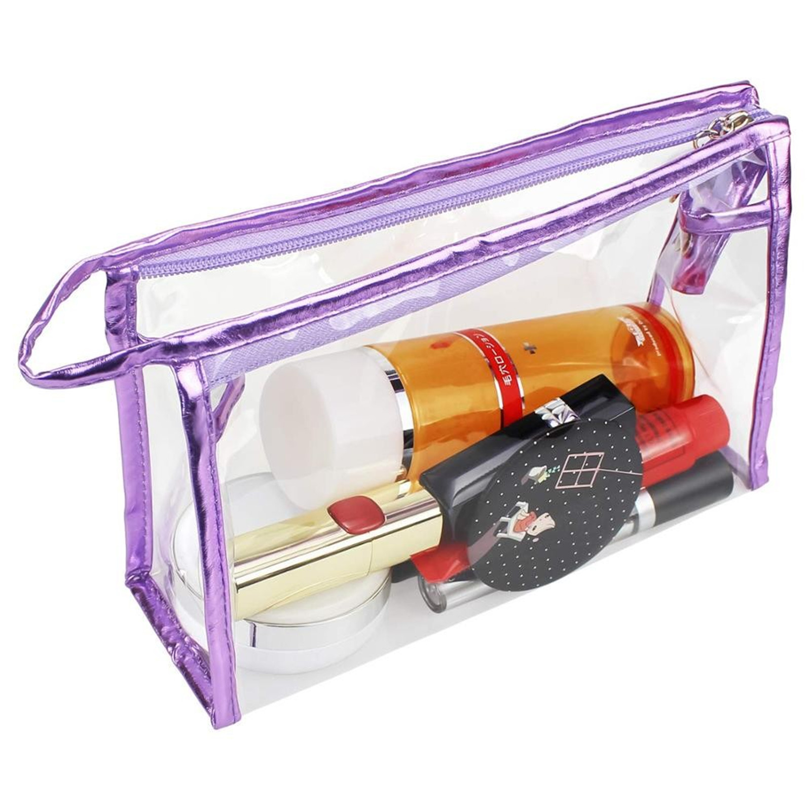 Waterproof PVC Portable Transparent Cosmetic Bags 6