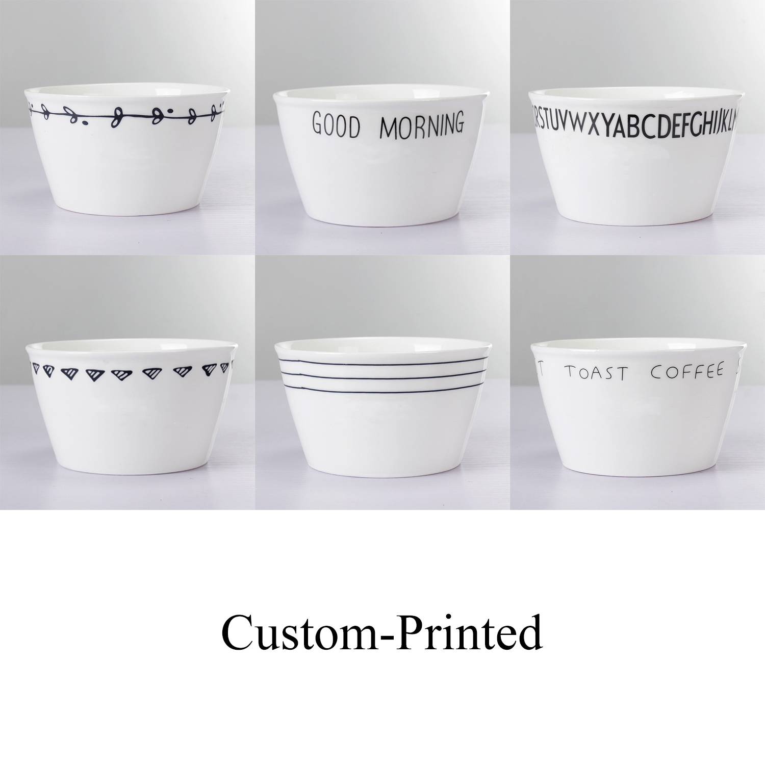 20oz Custom Ceramic Bowl for Home Use 7