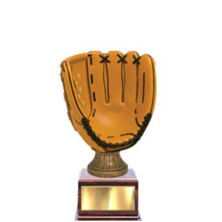 Resin Sport Ball: 7" Baseball with 3.5x3.5x2.125" 2