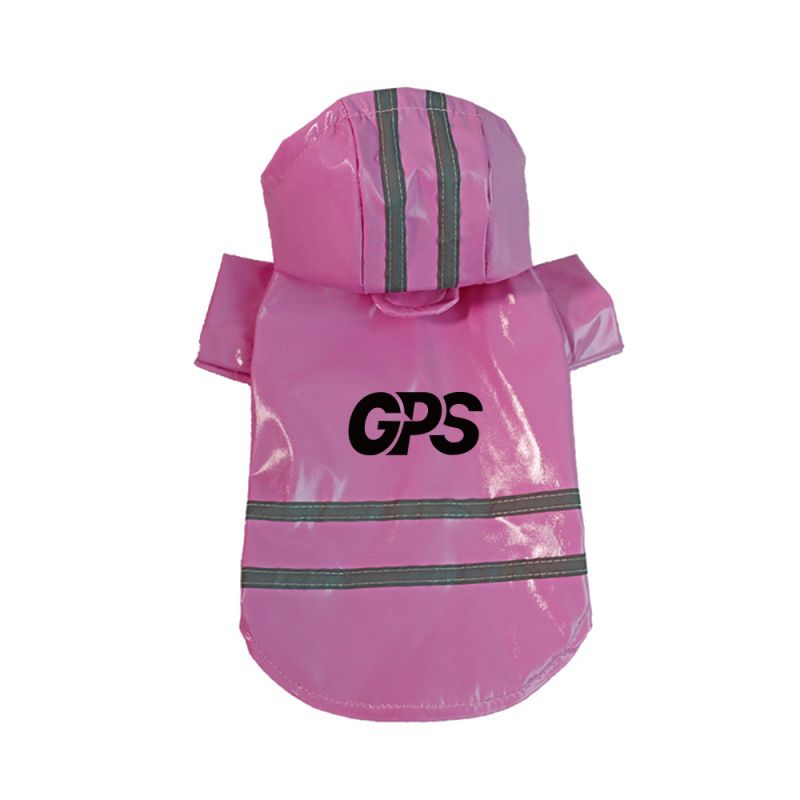 15 3/4 " Reflective Raincoat For Dogs 3